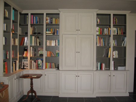 Bibliothèque + angle